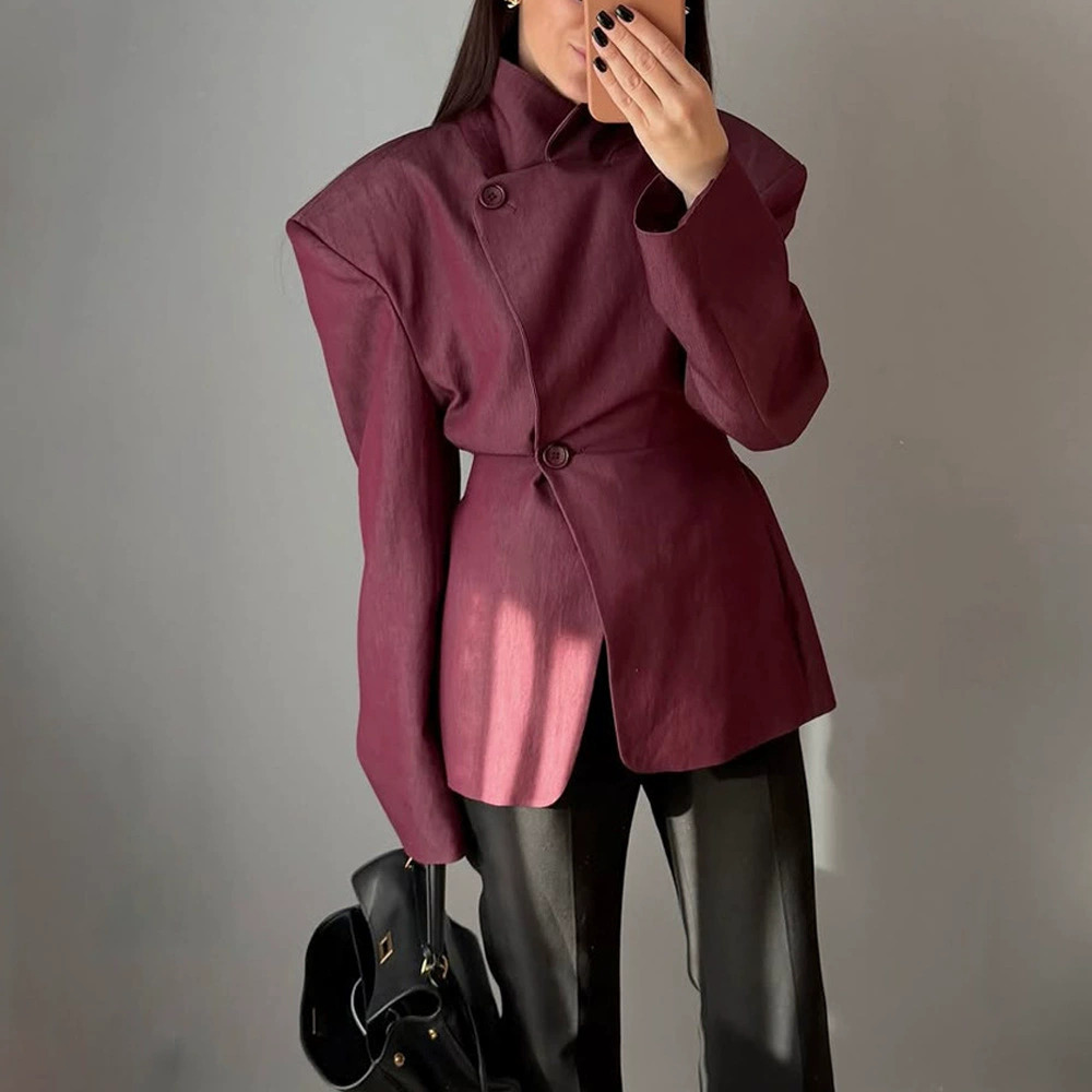 ZARA Womens Fall Street Style Blazer Cardigan Fashion Outerwear